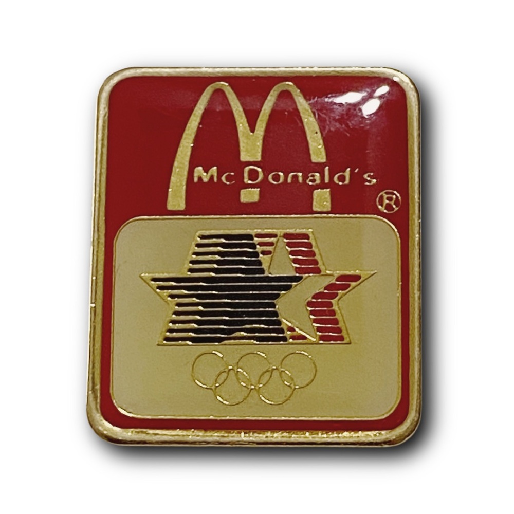 McDonald’s Pin Olympics 1984 Olympic Committee Los Angeles XXIII Metal Lapel Pin